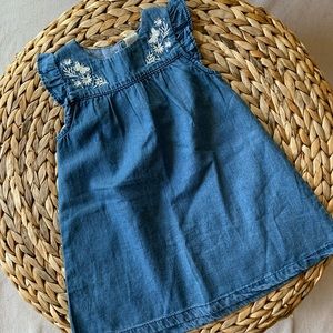 H&M Denim Dress 9-12M NWT